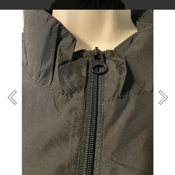 Zyia Women's xxxl track jacket. Black and pink - Picture 2 of 4